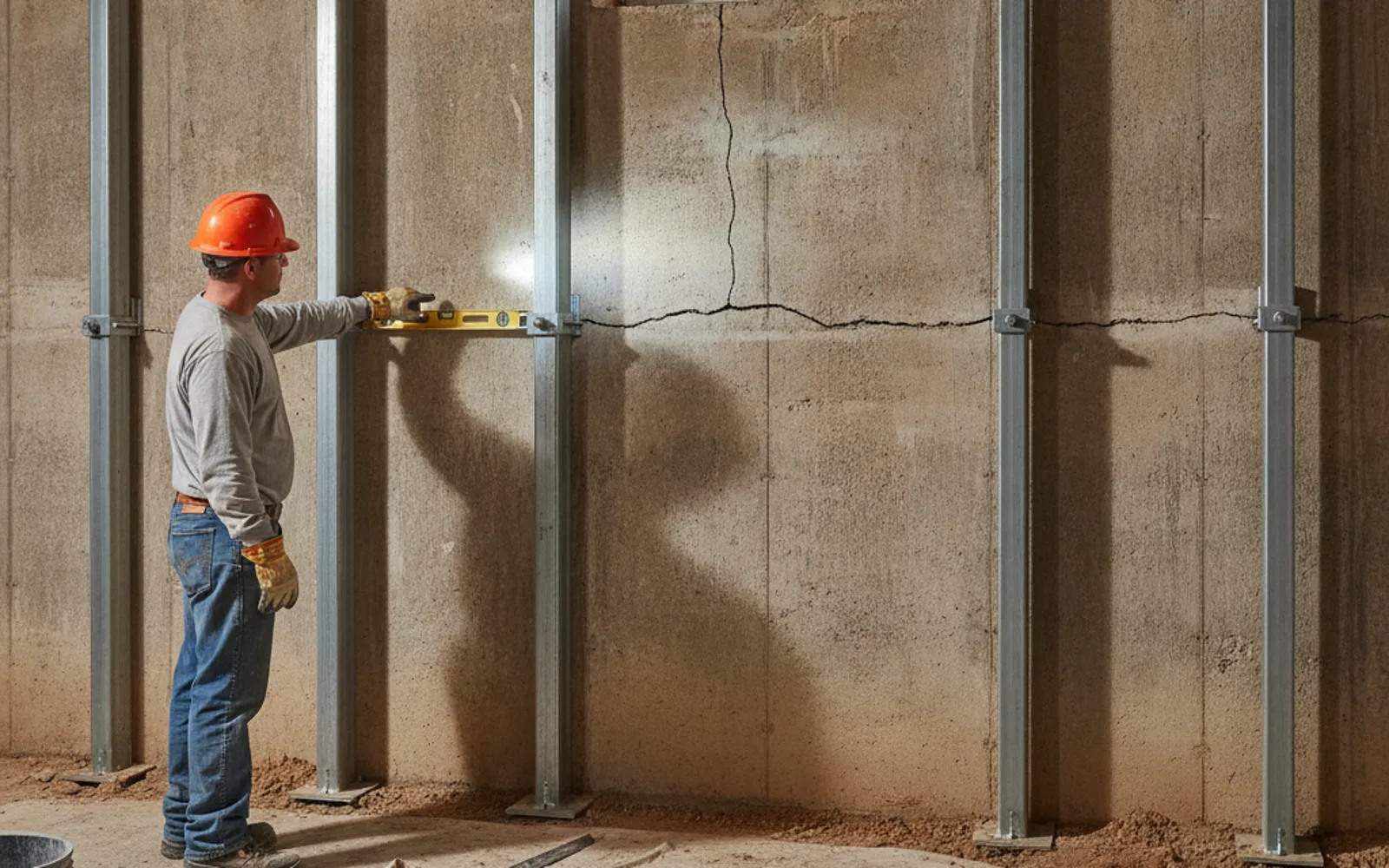 Basement Wall Repair Wichita KS